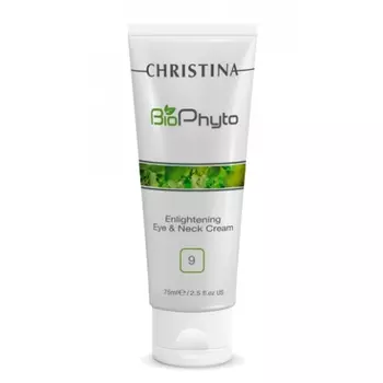 CHRISTINA Крем осветляющий для кожи вокруг глаз и шеи (шаг 9) / Bio Phyto Enlightening Eye and Neck Cream 75 мл