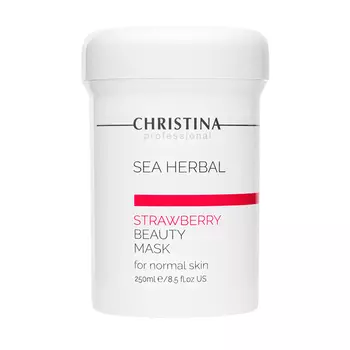 CHRISTINA Маска красоты клубничная для нормальной кожи / Sea Herbal Beauty Mask Strawberry 250 мл