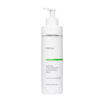 CHRISTINA Молочко арома-терапевтическое очищающее для жирной кожи / Aroma Therapeutic Cleansing Milk Fresh 300 мл