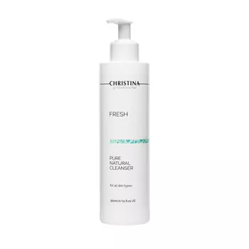 CHRISTINA Очиститель натуральный для всех типов кожи / Pure &amp; Natural Cleanser Fresh 300 мл