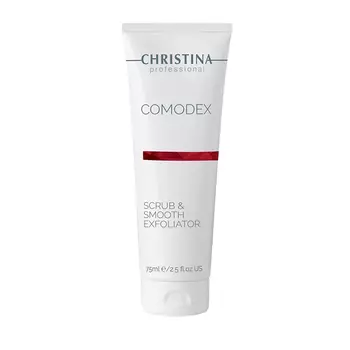 CHRISTINA Скраб-эксфолиатор выравнивающий / Scrub & Smooth Exfoliator Comodex 75 мл