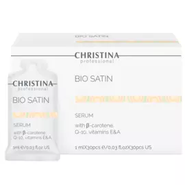 CHRISTINA Сыворотка Био-Сатин, в индивидуальном саше / Bio Satin Serum sachets kit 30*1 мл