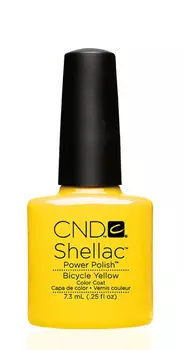 CND 90513 покрытие гелевое / Bicycle Yellow SHELLAC 7,3 мл