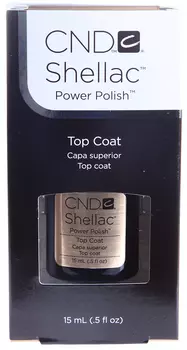 CND Покрытие верхнее / UV Top Coat SHELLAC 15 мл