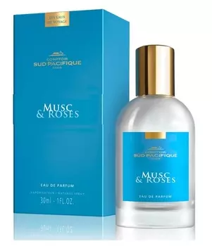 COMPTOIR SUD PACIFIQUE Вода парфюмированная Мускус и розы / LES EAUX DE VOYAGE 30 мл