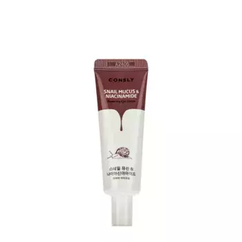 CONSLY Крем восстанавливающий для век с муцином черной улитки и ниацинамидом / Consly 25 мл