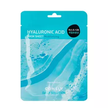 CONSLY Маска тканевая для лица с гиалуроновой кислотой / Consly 25 мл
