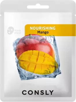 CONSLY Маска тканевая питательная с экстрактом манго 20 мл