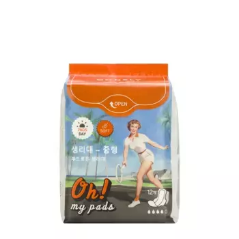 CONSLY Прокладки гигиенические / Consly Oh! My Pads 12 шт