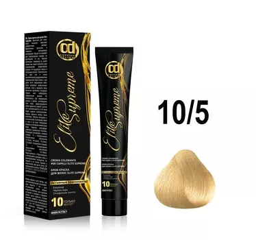CONSTANT DELIGHT 10/5 крем-краска для волос, яркий блонд золотистый / ELITE SUPREME 100 мл