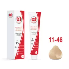 CONSTANT DELIGHT 11/46 краска с витамином С для волос, экстра светлый блондин бежево-шоколадный 100 мл