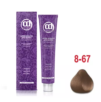 CONSTANT DELIGHT 8/67 краска с витамином С для волос, светло-русый шоколадно-медный 100 мл