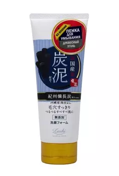 COSMETEX ROLAND Пенка для умывания с древесным углем / Loshi 120 г