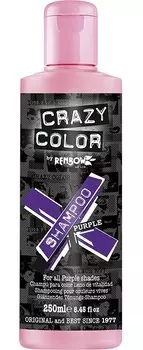 CRAZY COLOR Шампунь для всех оттенков пурпурного / Vibrant Color Shampoo Purple 250 мл