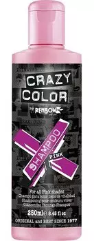 CRAZY COLOR Шампунь для всех оттенков розового / Vibrant Color Shampoo Pink 250 мл