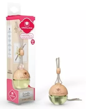 CRISTALINAS Ароматизатор для автомобиля подвесной Ваниль / Ambientador Coche Pinza 6 мл