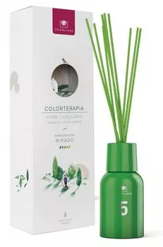 CRISTALINAS Диффузор ароматический Ландыш и зелень / Mikado Colorterapia Premium № 5 125 мл