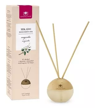 CRISTALINAS Диффузор ароматический Магнолия, сфера / Mikado esfera Premium 20 мл