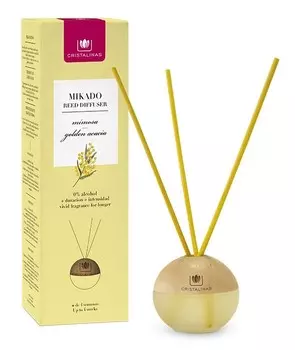 CRISTALINAS Диффузор ароматический Мимоза, сфера / Mikado esfera Premium 20 мл