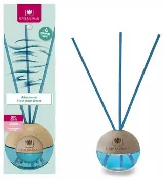 CRISTALINAS Диффузор ароматический Морской бриз, сфера / Mikado 20 мл