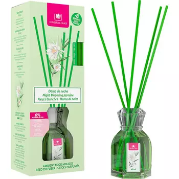 CRISTALINAS Диффузор ароматический Ночной жасмин / Mikado 40 мл