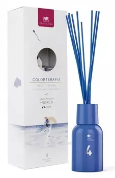 CRISTALINAS Диффузор ароматический Водная лилия и бергамот / Mikado Colorterapia Premium № 4 125 мл