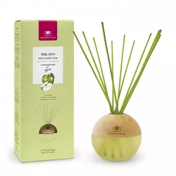 CRISTALINAS Диффузор ароматический Зеленое яблоко, сфера / Mikado esfera Premium 180 мл