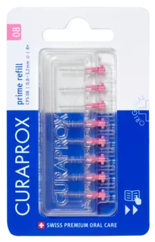 CURAPROX Ершик межзубный 0,8 мм / Curaprox prime 8 шт