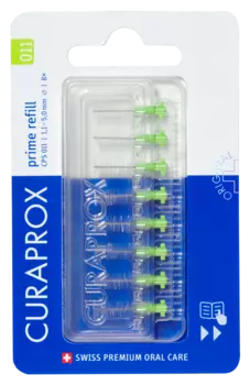 CURAPROX Ершик межзубный 1,1 мм / Curaprox prime 8 шт