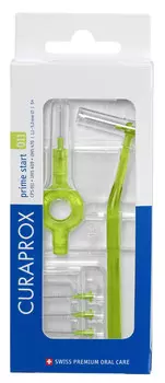 CURAPROX Набор для гигиенического ухода Prime Start (5 ершиков CPS 011 с держателем UHS 409 и UHS 470)