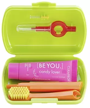 CURAPROX Набор дорожный (CS5460, Be you 10 мл, CPS prime 07, CPS prime 09, UHS 409) / BE YOU