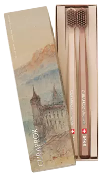 CURAPROX Набор зубных щеток, песочный / CS5460/2Box William Turner 2 шт