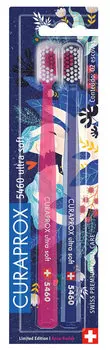 CURAPROX Набор зубных щеток ultrasoft, d 0.10 мм / Duo Love 2018 Limited edition 2 шт
