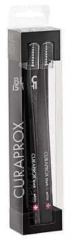 CURAPROX Набор зубных щеток ultrasoft, d 0.10 мм, черная и черная 2 шт