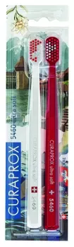 CURAPROX Набор зубных щеток ultrasoft, d 0.10 мм / Duo Swiss 2 шт