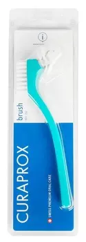 CURAPROX Щетка для ухода за зубными протезами Curadent, зеленая