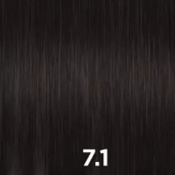 CUTRIN 7.1 крем-краска для волос, легкий пепельный блондин / AURORA 60 мл