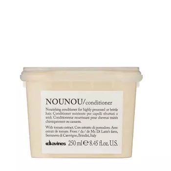 DAVINES SPA Кондиционер питательный, облегчающий расчесывание волос / NOUNOU ESSENTIAL HAIRCARE 250 мл