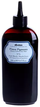 DAVINES SPA Краска для волос Прямой пигмент, №6 темный блонд / Dark Blonde FINEST PIGMENTS 280 мл