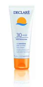 DECLARE Крем солнцезащитный с омолаживающим действием SPF30 / Anti-Wrinkle Sun Cream 75 мл