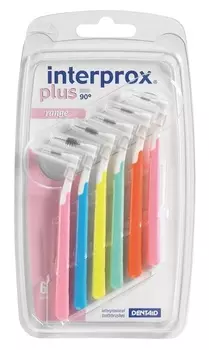 DENTAID Набор межзубных ершиков Plus mix 6 шт
