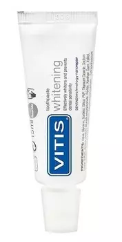 DENTAID Паста зубная отбеливающая Vitis Whitening 15 мл