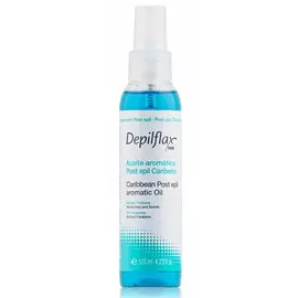 DEPILFLAX 100 Масло для удаления остатков воска, карибский бриз / Caribbean Post Epil Aromatic Oil 125 мл