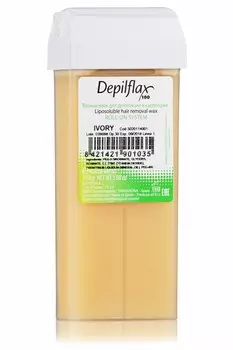 DEPILFLAX 100 Воск для депиляции в картридже, слоновая кость 110 г