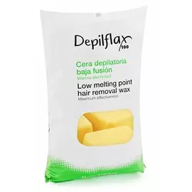 DEPILFLAX 100 Воск горячий в брикетах, золотой 1000 г