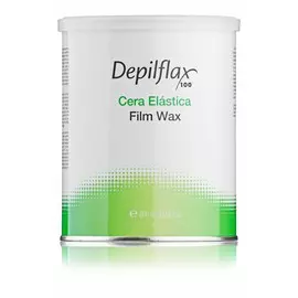 DEPILFLAX 100 Воск пленочный в банке / Cera Elastica Film Wax 800 г