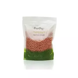 DEPILFLAX 100 Воск пленочный в гранулах, розовый / Pink Film Wax 1000 г