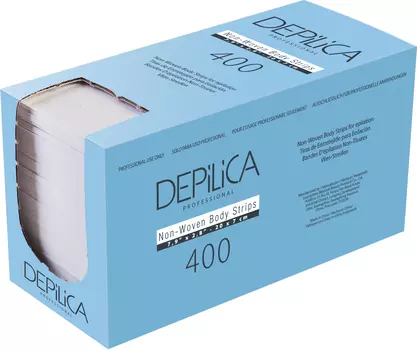 DEPILICA PROFESSIONAL Полоски нетканые для эпиляции / Non-Woven Body Strips 7*20 см 400 шт