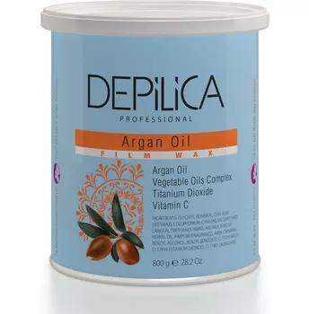 DEPILICA PROFESSIONAL Воск пленочный, с маслом арганы / Argan Oil Film Wax 800 г