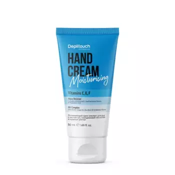 DEPILTOUCH PROFESSIONAL Крем для рук увлажняющий с маслом ши, гиалуроновой кислотой и муцином улитки / Depiltouch Professional 50 мл